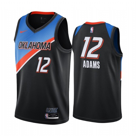 Maglia NBA Oklahoma City Thunder Steven Adams 12 2020-21 City Edition Swingman - Uomo
